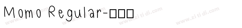 Momo Regular字体转换